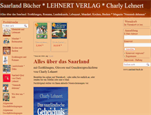 Tablet Screenshot of lehnert-verlag.de